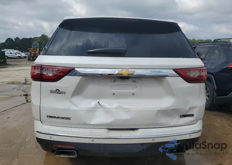 2018 Chevrolet Traverse Premier из США, поврежденный, VIN 1GNERKKW8JJ104361